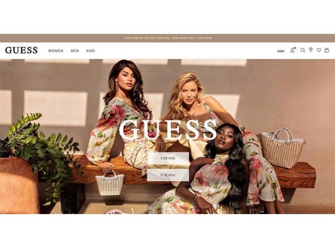 Guess launches first dedicated e-commerce platform in India